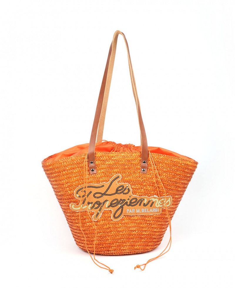 Panier en paille Les Tropeziennes MILOS Terracota Femme|SIRR-54564322